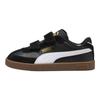 Puma Club II Era Suede Leather Comfortable Soft Low Top Kids Skate Shoes Kids sneaker Black White 402307-01