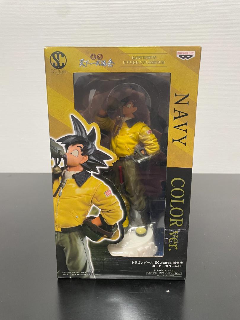 

[USED] Dragon Ball Zoukei Tenkaichi Budokai Son Goku Navy Water Bottle Goku Overseas Exclusive