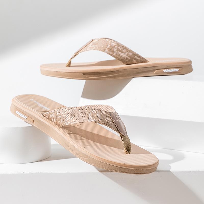 Men s Summer Non-Slip Wear-Resistant Outdoor Casual Beach Flip-Flops