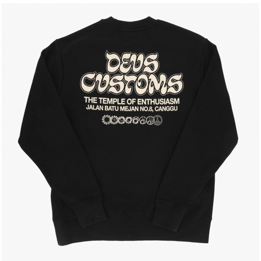 DeuS X Makina Dmf248567 Ath RinSe WaSh RinSe WaSh Men S SweatShirt