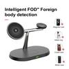 Magnetic Wireless Charger Stand for IPhone 15/14/13 Pro Max for Apple Watch Ultra/SE/9 AirPods Pro 3-in-1 Charging Station