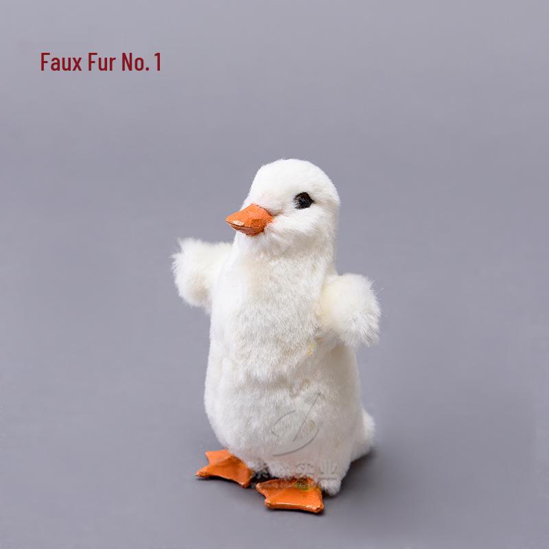 Feathered Duck Garden Decor: Children s Cognitive Teaching Prop