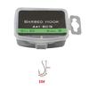 50Pcs Barbed Fishings Hook Eyed Fishes Hook Rustproof Carp Fishings Hook