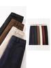 Luxury High Fashion Cashmere Silk High-Waist Slimming Narrow Straight-Leg Pants for Autumn & Winter