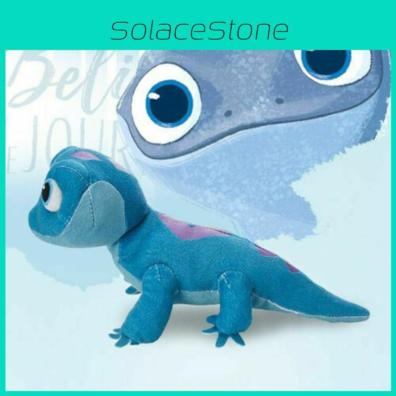 2 Fire Spirit Salamander Plush Doll Toy Soft Blue Lizard For Kids**