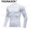 Men's Running Long Sleeves T-Shirts Base Layer Basketball Sports Tight Gym Fitness Top Cycling Clothes Quick Dry S M L XL 2XL 3XL