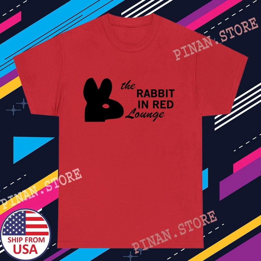 Halloween Rabbit in Red Lounge Horror Movie Men s Red Size S-5XL S
