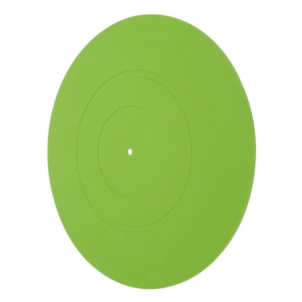 Turntable Mat Record Platter Slipmat Rubber Record Player Mat Universal for LP Record Players Reduce Noise Tighter Bass
