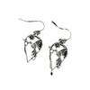 Retro Hummingbird Flower Earrings - Hip Hop Style, Versatile Street Fashion Accessories