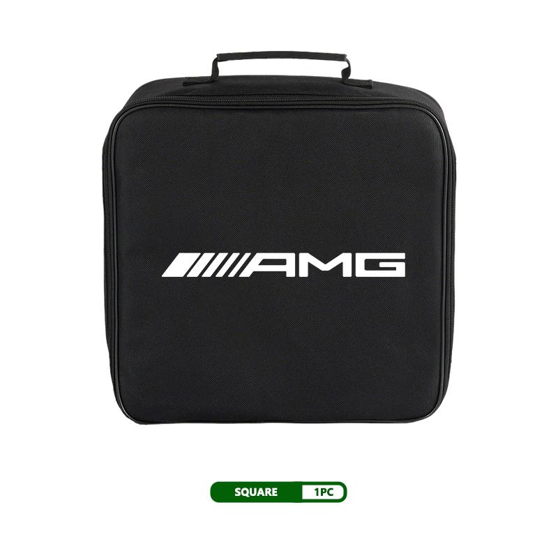 For AMG Car Styling Portable Charger Plugs Storage Carry Bag Charging Gun Organizer Mercedes Benz GLC GLE GLK W190 W201 C180