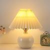 Retro 2025 High-End Eye-Protection Desk Lamp: Luxury Sleep-Aid Atmosphere for Bedroom and Bedside.