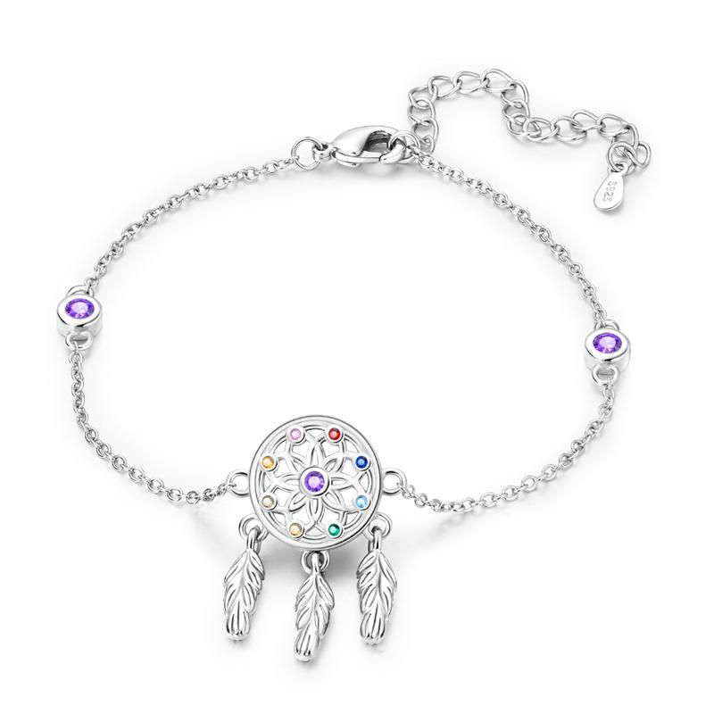 Bracelet 925 Silver Basic Braided Chain Buckle Bracelet For Women's DIY Charms Bracelet Fashion Jewelry Gifts