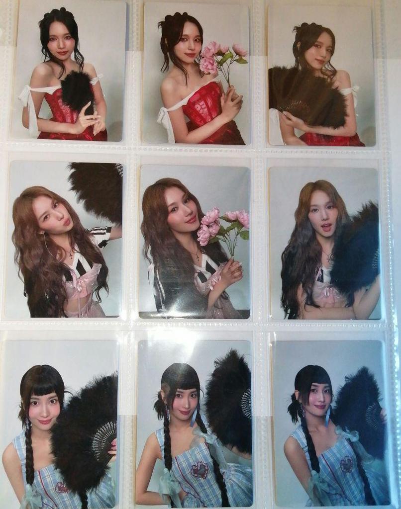[USED] TWICE MISAMO HAUTE COUTURE venue-limited trading card complete set