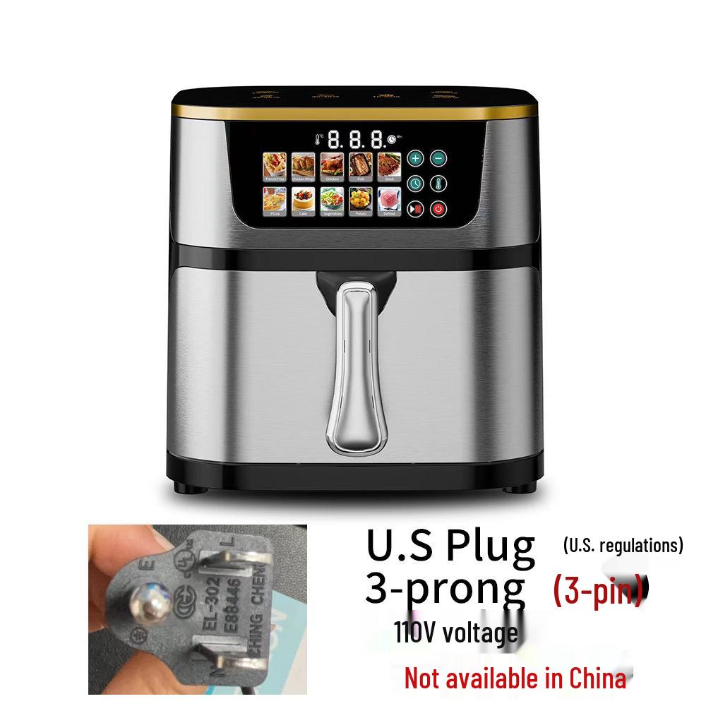 Inteligentna frytkownica powietrzna ze stali nierdzewnej o dużej pojemności 10L/12L