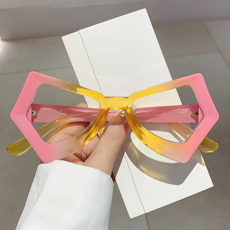 Big Frame Butterfly Reading Glasses Vintage Anti Blue Light Far Sight Eyeglasses Women Luxury  Designer Trendy Eyewear +3.5