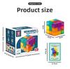 Magnetic Cube Puzzle With Abs Material For Brain Development And Diy Fun