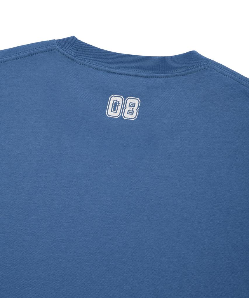 COVERNAT Arch Rugby T-Shirt Light Blue