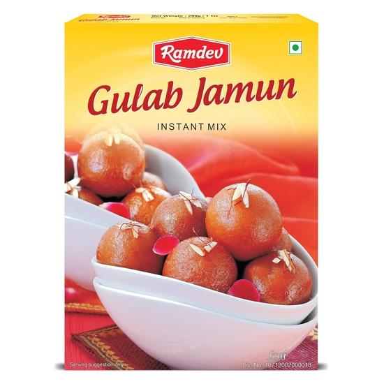 RAMDEV MASALA Gulab Jamun Instant Mix 200 G-Pack Of 3