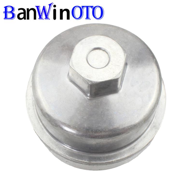 55593189 Car Aluminum Engine Oil Cooler Filter Cap fit for Chevy Chevrolet Cruze Sonic Trax Buick Encore 1.4L 55353325 5650963