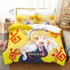 Miss Kobayashi's Drachenmädchen Bettwäsche-Set Anime 3-teiliger Bettbezug Kawaii Mädchen Erwachsene Kinder Schlafzimmer