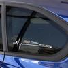 For Cadillac Escalade CTS Deville CT5 CT6 XT5 XT6 STS XTS ATS BLS SLS 2PCS PVC Vinyl Stickers Car Side Window Waterproof Decals AHR1