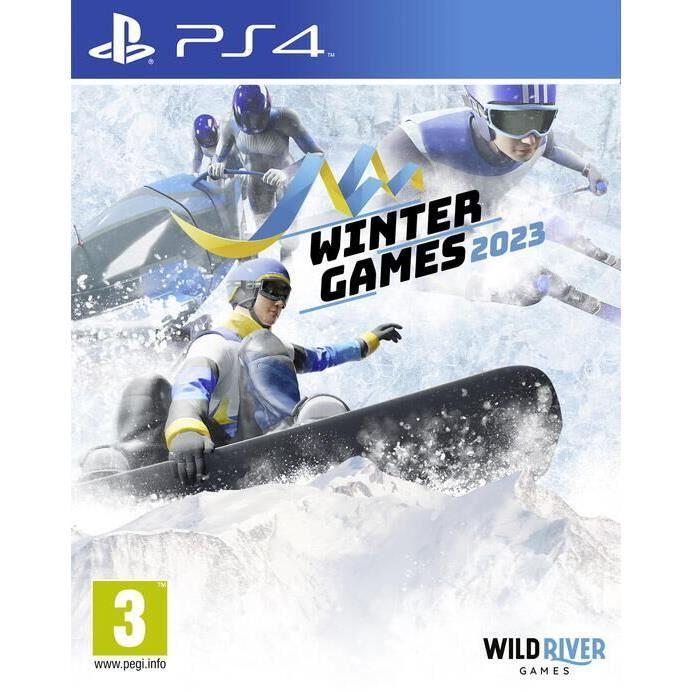 Jeu vidéo - JUST FOR GAMES - Winter Games 2023 - PS4 - 10 disciplines sportives - Multijoueur jusqu'à 4