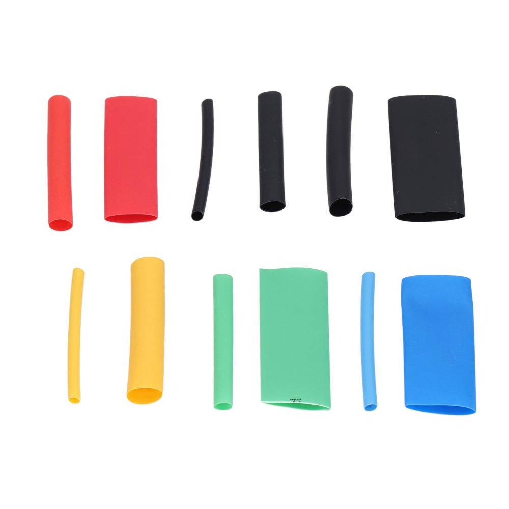 530Pcs Insulation Heat Shrink Tubing Kit 2:1 Shrink Ratio Heat Shrinkable Sleeve  Marine