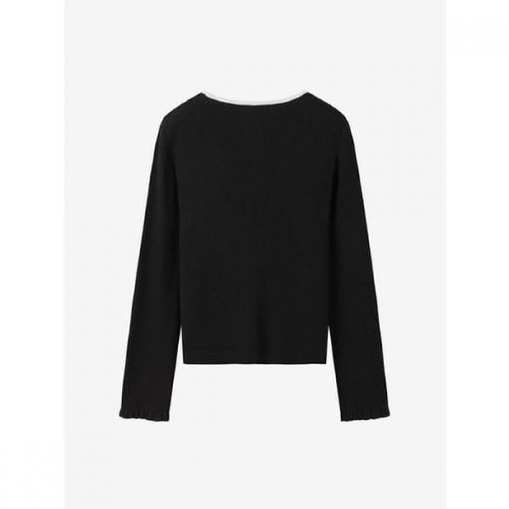 Cc Collect Piping Rib Knit Pullover  C261ksk001 