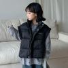 Kids Thick Stand Collar Vest For Boys Girls Winter Warm Outerwear