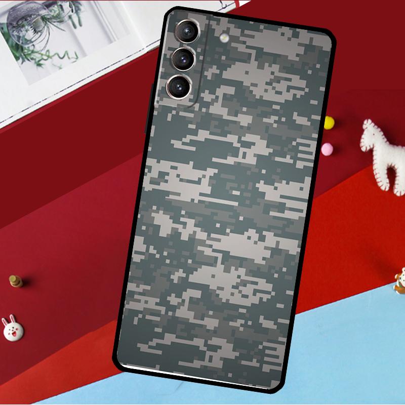 Army Camo Camouflage Funda For Samsung Galaxy S26 S25 S23 S22 S20 S24 Ultra S9 S10 Plus S21 FE S25 FE Phone Case