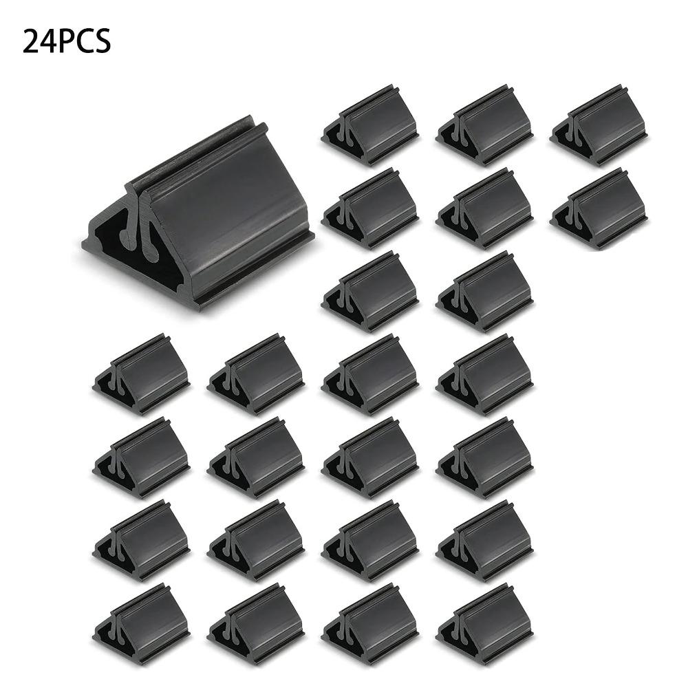 24pcs Acrylic Card Holder Multi-functional Card Display Stands Party Favor Supplies