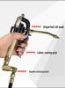Yellow Universal High-Pressure Pneumatic Grease Gun with Leak-Proof Handle and Electric Nozzle Accessories