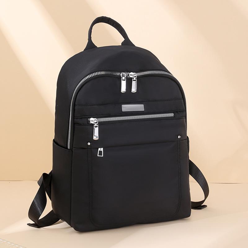 New Stylish and Simple Casual Shoulder Bag Trendy Women's Backpack Anti-splashing Nylon Bag
