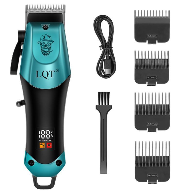 New Multi-function Hair Clipper Electric Clipper Multi-function Electric Pusher Oil Head Clipper Bald Head Artifact Men's Household Electric Clipper