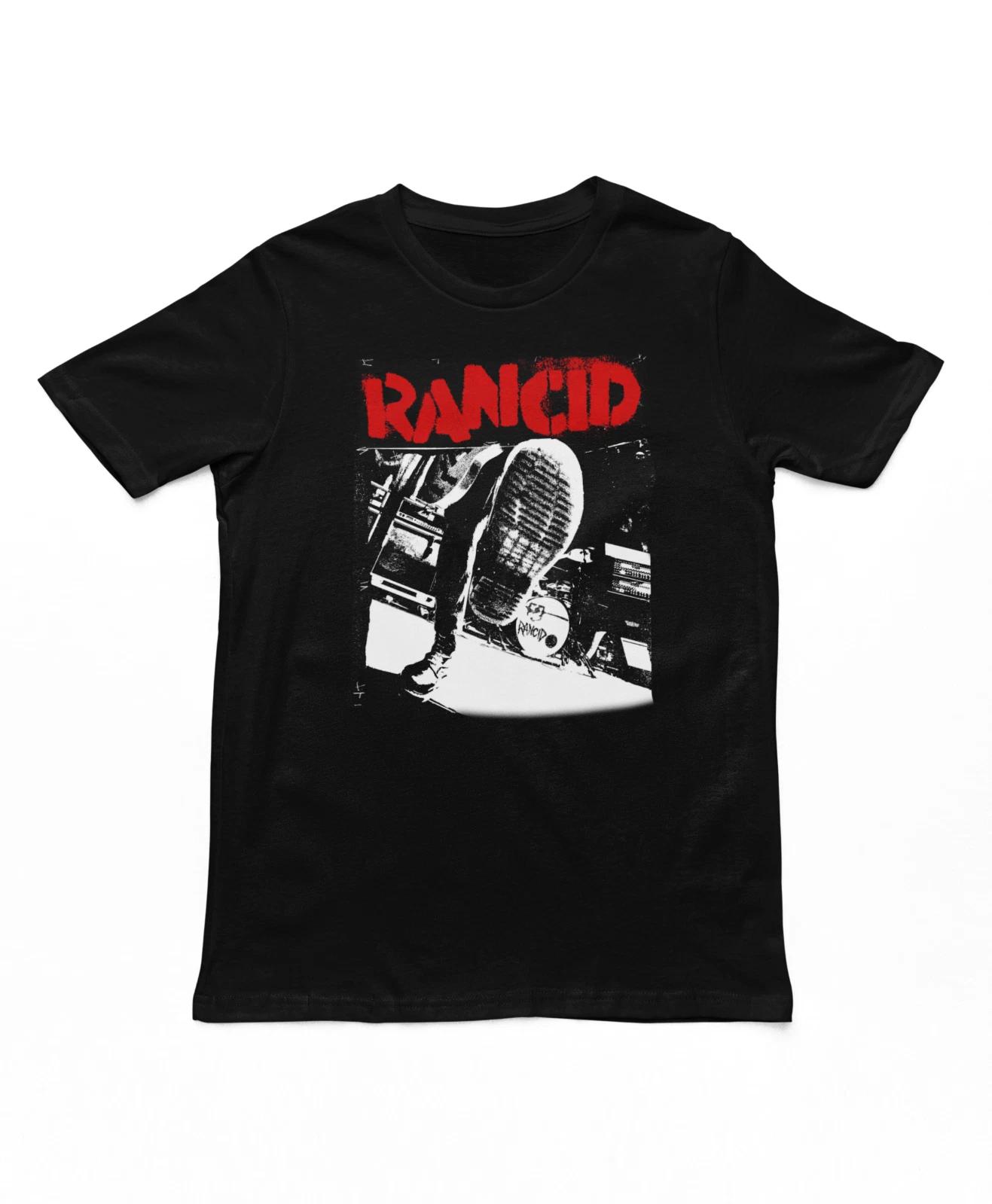 

Rancid Boot Mens T Shirt Rock and Roll And Roll Music Classic Band Tee New Black S