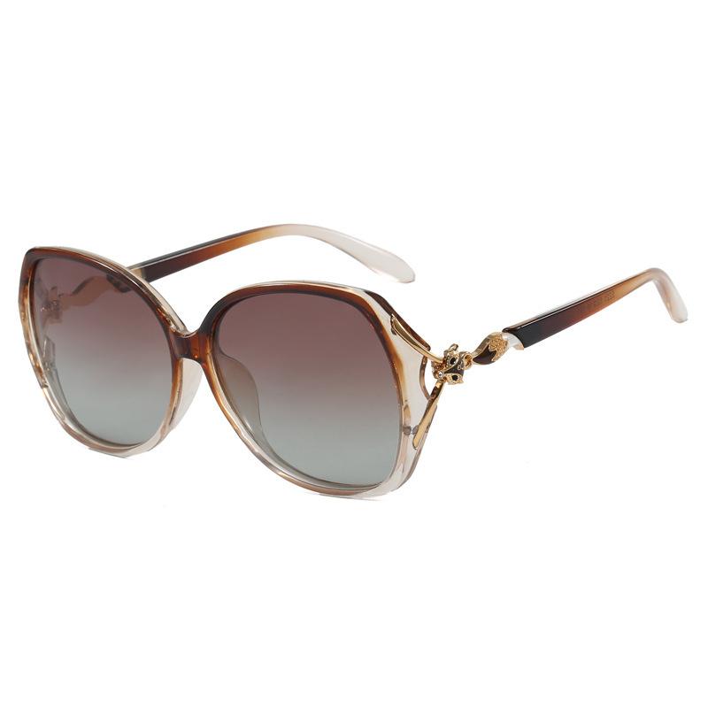 Fashion Large Frame Sunglasses Gradient Sunglasses