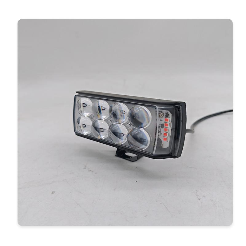Motorcycle LED Spotlight Hi/Low Beam Work Fog Lamps for Off-Road Car Trucks SUV ATV 4X4 12V 24V Lens Headlight Driving Lights