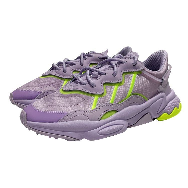 Adidas Originals Niteball Fabric Suede Leather Cushioning Non-Slip Durable Lightweight Low-Top Lifestyle Casual Shoes Women sneaker Purple FV9755