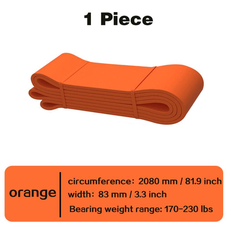 Ensembles de bandes de résistance en caoutchouc naturel de 208cm, bandes élastiques de Yoga/Fitness, équipement de Fitness Pilates, extenseur d'entraînement unisexe