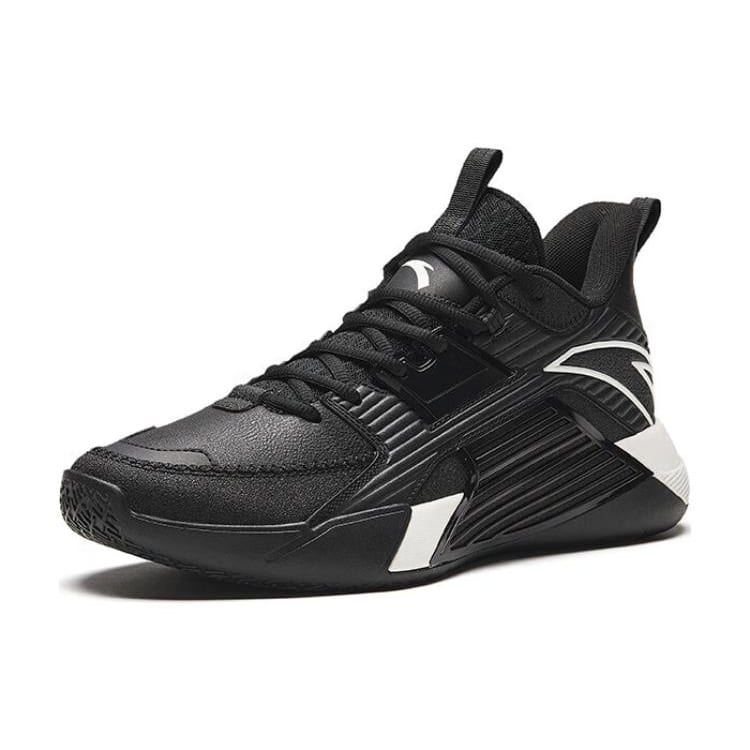 Anta 3 Low top Basketball Shoes Men's Black 112341604-3
