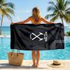 Asciugamano da Spiaggia West Ham United Football Morbido Microfibra Asciugamano Estivo Asciugatura Rapida Assorbente per Spiaggia Piscina Viaggio