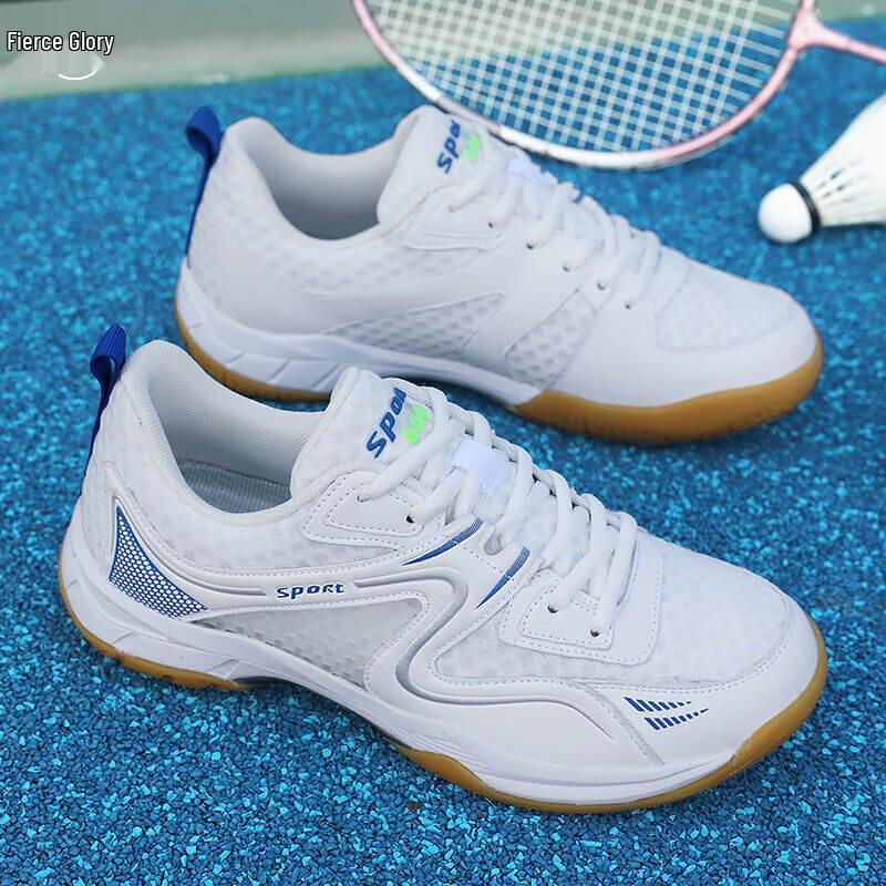 

LIEYAO Unisex Breathable Badminton & Training Sports Shoes 41