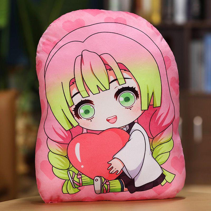 Anime Demon Slayer Kimetsu No Yaiba Plüschkissen Anhänger Stofftier Perfekt für Sammlung und Dekoration