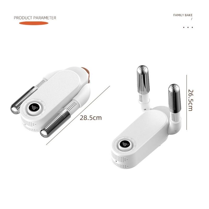 Uus ülestõstetav kokkupandav jalatsikuivati ​​konstantse temperatuuriga kuivati ​​soojendus Deodoriseerimine niiskuse eemaldamise kuivatusjalats