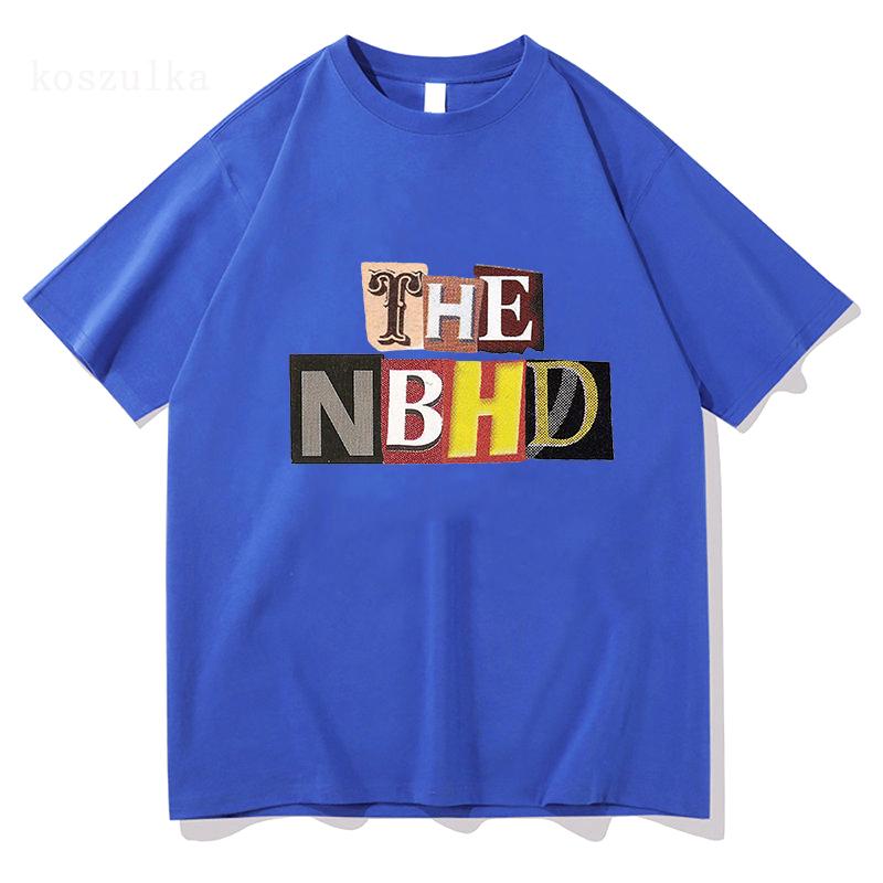 Wiped Out Album Printing Tshirts The Neighbourhood NBHD Band T-shirt Cotton High Quality Summer Tee-shirt Women Men Clothes