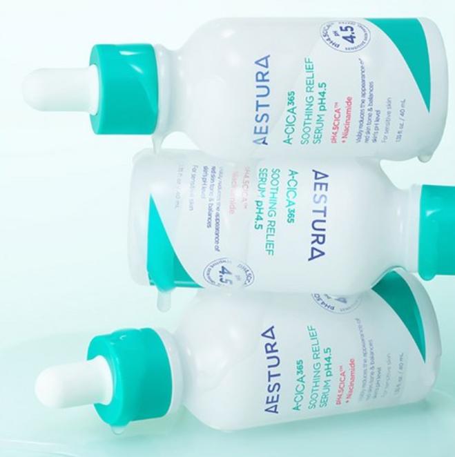 Aestura A-CICA 365 Beruhigendes Reparaturserum pH 4,5 für empfindliche Haut und Haut mit Pickelmalen