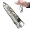 Portable Key Chain Flashlight Waterproof Multi-functional Type-c Rechargeable Led Strong Light Mini Work Lamp