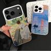 Claude Monet Oil Painting Shockproof Phone Case for iPhone 17 Air 16 16E 15 Pro Max 14 Plus 13 Mini 12 Back Cover Anti Fall Fund
