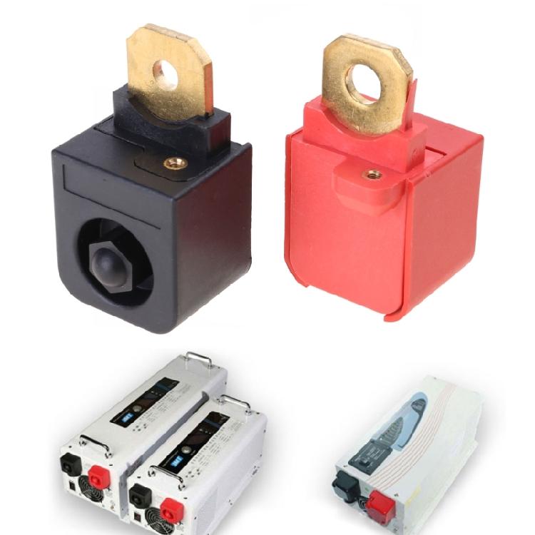 2 Pcs 300A Inverter Terminal Binding Post Pure Copper Electrical Equipment Parts