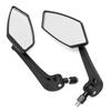 Universal Motorcycle Handlebar Clamp Mirror 360° Rotation Rearview Mirror M10 10mm Screw Bicycle Handle Bar Reflective Mirrors